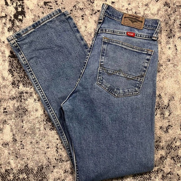 Wrangler Denim - Wrangler Blue Denim Jeans‎